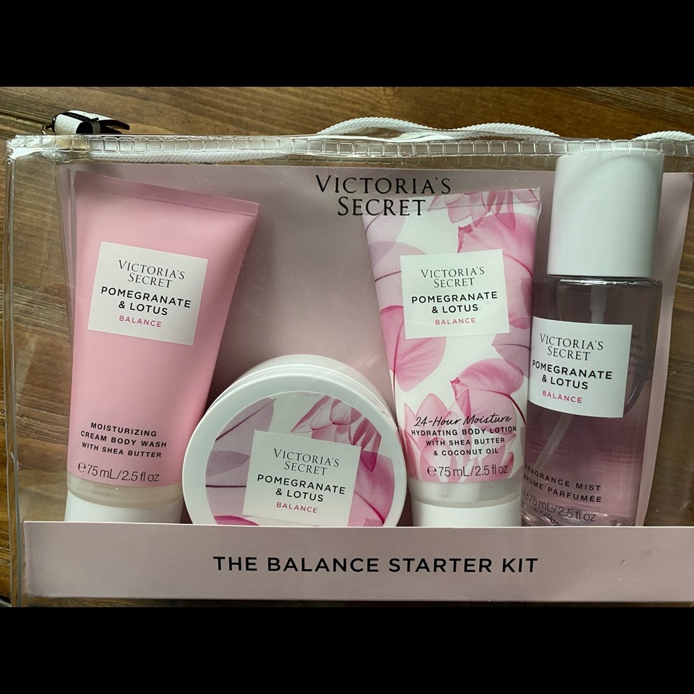 Victoria’s Secret The Balance Starter Kit Pomegranate & Lotus